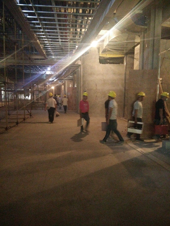 工完場清，整潔有序